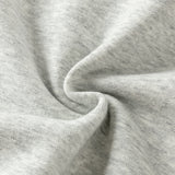 Dave&Bella Toddler Boys Light Grey Cute Print Daily Simple Versatile Polos