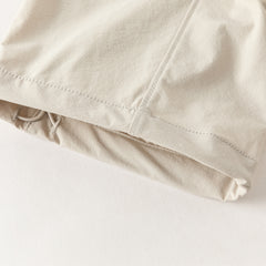 Dave&Bella Toddler Boys Purple/Light Khaki Adjustable-waistband Lightweight Pants