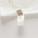 Dave&Bella Toddler Boys White Playful Airplane Embroidery Cotton Soft T-shirts