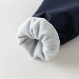 Dave&Bella Toddler Boys Navy Fleece Warm Versatile Turtle Waterproof Coats