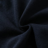 Dave&Bella Toddler Boys Navy Letter Hooded Soft Comfortable Cotton Cardigans