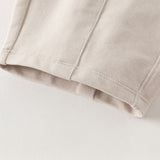 Dave&Bella Toddler Boys Grey/Apricot Daily Versatile Cozy Pants