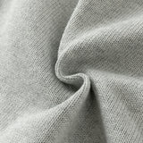 Dave&Bella Toddler Boys Grey Letter Jacquard Cozy Comfortable Cotton Cardigans