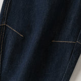 Dave&Bella Toddler Boys Denim Blue Simple Versatile Daily Soft Jeans