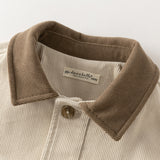 Dave&Bella Kid Boys Khaki Cotton Comfortable Versatile Lapel Coats