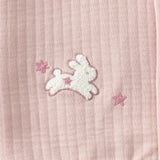 Dave&Bella Toddler Girls Khaki/Pink Cute Print Warm Outwear Cozy Cotton Vests