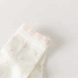 Dave&Bella Toddler Girls Love /Flower Group Cute Print Soft Casual Short Socks[Pack of 2]
