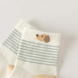 Dave&Bella Toddler Boys Cute Animals Print Cozy Socks