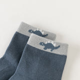 Dave&Bella Toddler Boys Cute Animals Print Cozy Socks
