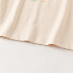 Dave&Bella Toddler Girls/Boys  Multi-Color Cute Print Soft Daily Cotton T-shirts