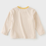 Dave&Bella Toddler Girls/Boys  Multi-Color Cute Print Soft Daily Cotton T-shirts
