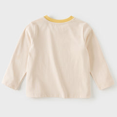 Dave&Bella Toddler Girls/Boys  Multi-Color Cute Print Soft Daily Cotton T-shirts
