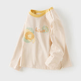 Dave&Bella Toddler Girls/Boys  Multi-Color Cute Print Soft Daily Cotton T-shirts