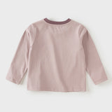 Dave&Bella Toddler Girls/Boys  Multi-Color Cute Print Soft Daily Cotton T-shirts