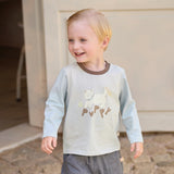 Dave&Bella Toddler Girls/Boys  Multi-Color Cute Print Soft Daily Cotton T-shirts
