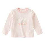 Dave&Bella Toddler Girls/Boys  Multi-Color Cute Print Soft Daily Cotton T-shirts