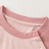 Dave&Bella Toddler Girls/Boys Pink/Blue Cute Print Cozy Cotton T-shirts