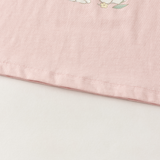 Dave&Bella Toddler Girls/Boys Pink/Blue Cute Print Cozy Cotton T-shirts