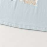 Dave&Bella Toddler Girls/Boys Pink/Blue Cute Print Cozy Cotton T-shirts