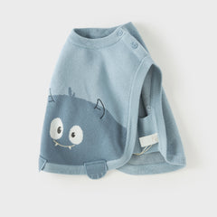 Dave&Bella Toddler Boys/Purple Cute Print Cozy Soft Comfortable Cotton Vests