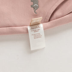 Dave&Bella Toddler Girls Grey/Pink Soft Cozy Casual Plain Pants