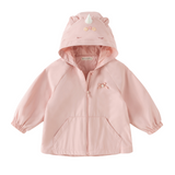 Dave&Bella Toddler Girls Pink Waterproof Cute Butterfly Wings Coats