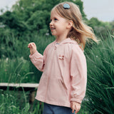 Dave&Bella Toddler Girls Pink Waterproof Cute Butterfly Wings Coats