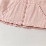 Dave&Bella Toddler Girls Pink Waterproof Cute Butterfly Wings Coats