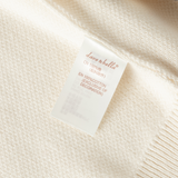 Dave&Bella Toddler Girls Beige Cute Bear Jacquard Cozy Cotton Cardigans