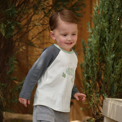 Dave&Bella Toddler Girls/Boys White Cozy Cotton Simple/Versatile T-shirts