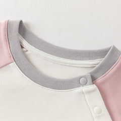 Dave&Bella Toddler Girls/Boys White Cozy Cotton Simple/Versatile T-shirts
