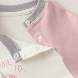 Dave&Bella Toddler Girls/Boys White Cozy Cotton Simple/Versatile T-shirts