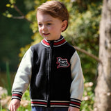 Dave&Bella Toddler Boys Navy Turtle Soft Comfortable Classic Cardigans