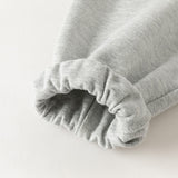 Dave&Bella Toddler Boys Gray Long-sleeved Hooded Outwear Single-layer Hooded Coats