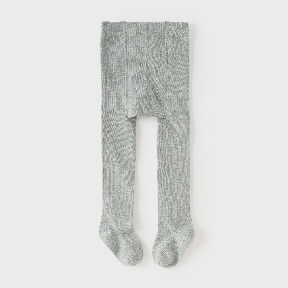 Dave&Bella Toddler Girls Dark Red/Grey Simple Casual Cozy Comfortable Tights