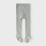 Dave&Bella Toddler Girls Dark Red/Grey Simple Casual Cozy Comfortable Tights