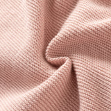 Dave&Bella Toddler Girls Pink Mesh Dress Style Cozy Cotton Round Collar Cardigans