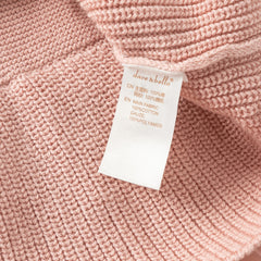 Dave&Bella Toddler Girls Pink Mesh Dress Style Cozy Cotton Round Collar Cardigans
