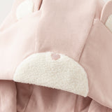 Dave&Bella Toddler Girls Pink Cute Hooded Fleece Warm Comfortable Coats