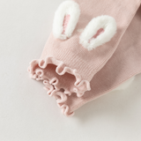 Dave&Bella Toddler Girls Pink Charming Cute Rabbit Ears Comfortable Socks