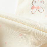 Dave&Bella Toddler Girls Beige Sweet Cute Rabbit Print Versatile Tights