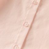 Dave&Bella Toddler Girls White/Pink Cotton Comfortbale Breathable Shirts