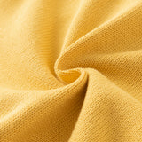 Dave&Bella Toddler Girls Yellow/Purple Doll Collar Cozy Cotton Elegant Knit Cardigans