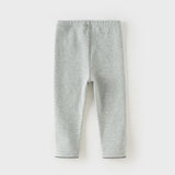 Dave&Bella Toddler Girls Pink/Beige/Apricot Comfortable Versatile Leggings