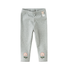Dave&Bella Toddler Girls Pink/Beige/Apricot Comfortable Versatile Leggings