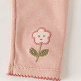 Dave&Bella Toddler Girls Pink/Beige/Apricot Comfortable Versatile Leggings
