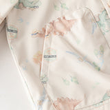 Dave&Bella Toddler Boys Dinosaur Forest Print Cotton Soft Waterproof Hooded Jackets
