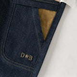 Dave&Bella Toddler Boys Denim Blue Fashion Loose Comfortable Jeans