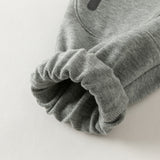 Dave&Bella Toddler Boys Gray Simple Versatile Jogger Pants