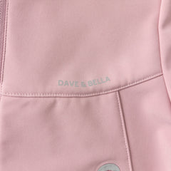 Dave&Bella Kid Girls/Boys Sea Green/Avocado Green/Pink Outdoor Hooded Jackets